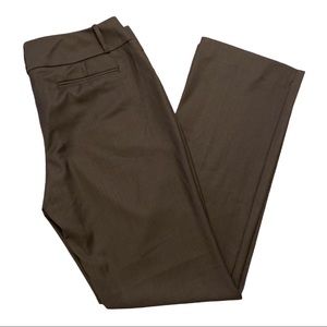 LIMITED Cassidy Slim Bootcut Brown Pants 12 R